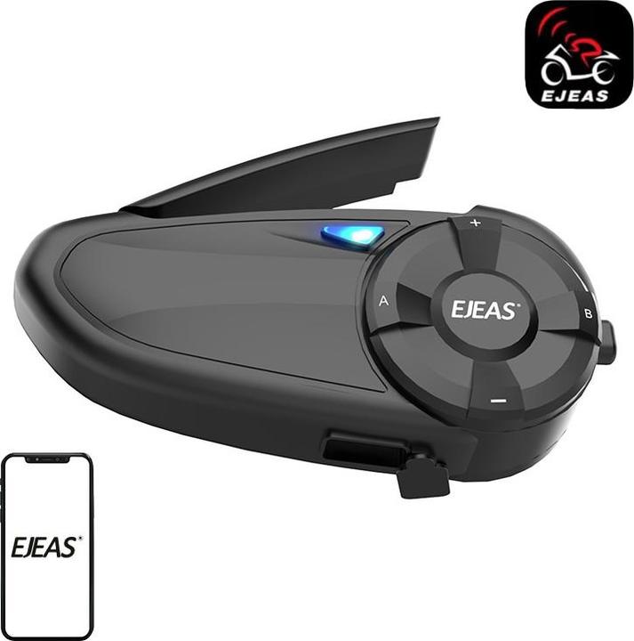 Actual product image Ejeas Motorcycle Intercom Q7