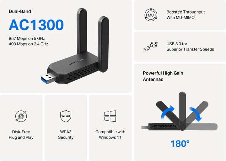 Actual product image TP-Link Mercu-MA XXX (USB)