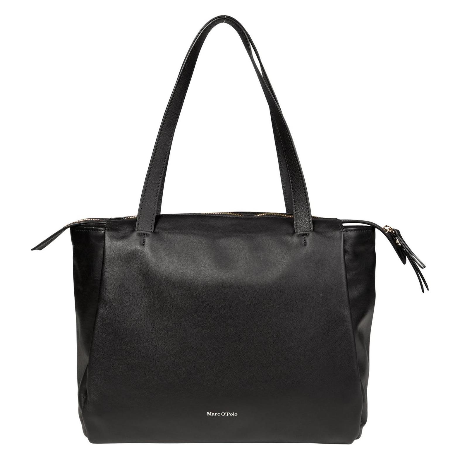 Marc O'Polo, Damen, Tasche, Tiara Shopper, Schwarz