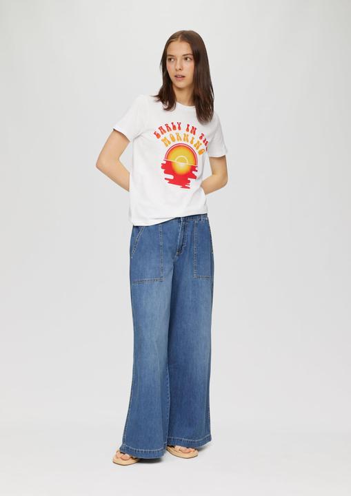Image du produit S.Oliver T-Shirt Jersey-T-Shirt im Relaxed Fit mit Frontprint (M)