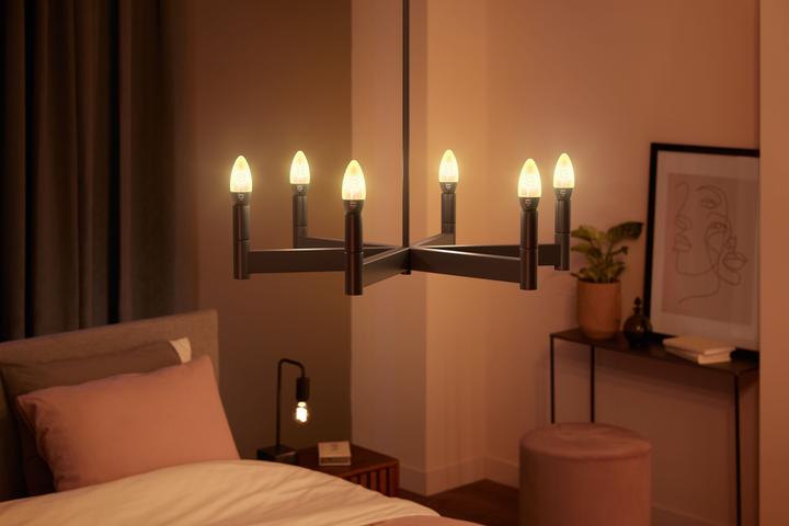 Immagine prodotto Philips Hue Tonalità di bianco (E14, 4.50 W, 300 lm, 1 x, G)