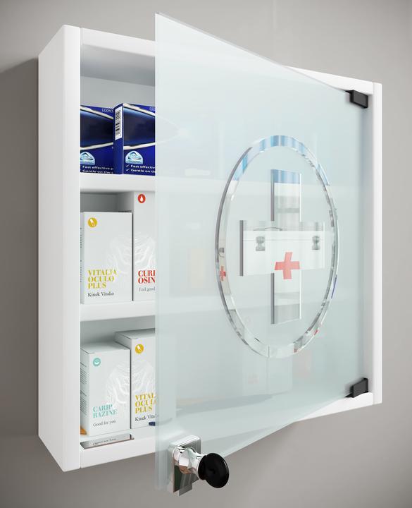 Actual product image VCM Medicine cabinet Medicine cabinet Hustila S (32 x 10 x 40 cm)