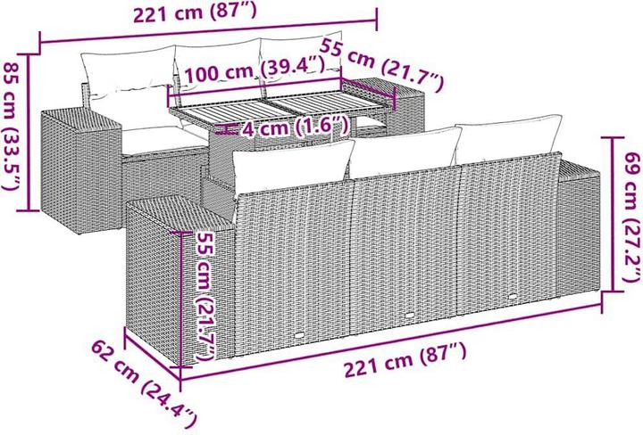 Produktbild vidaXL Kody