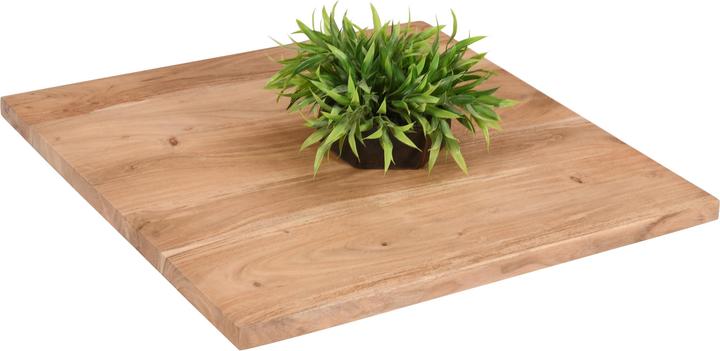 Actual product image SAM BRASILEIRO gerade Kante massiv Akazie (60 x 60 cm)