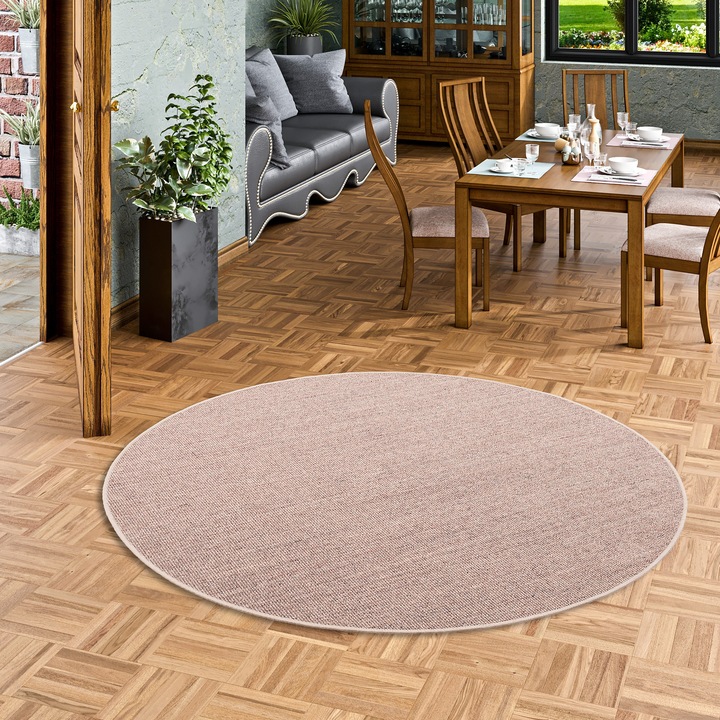 Actual product image Snapstyle Sisal Nature Carpet Round (Ø 133 cm)