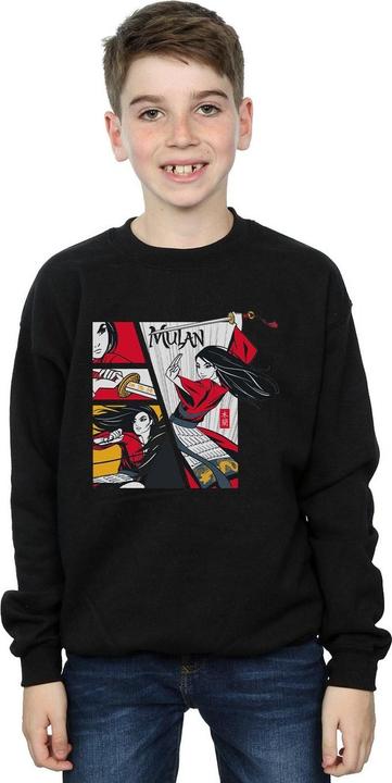 Produktbild Disney Mulan Movie Comic Style Sweatshirt Jungen (140, 146)