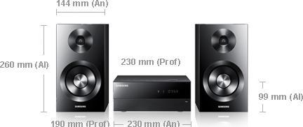 Image du produit Samsung MM-D430D (Lecteur de CD)