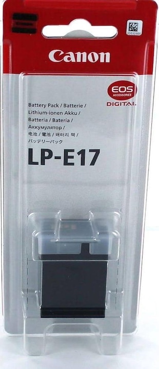 Immagine prodotto Canon Batteria di ricambio LP-E17 (Accumulatore di carica elettrica)