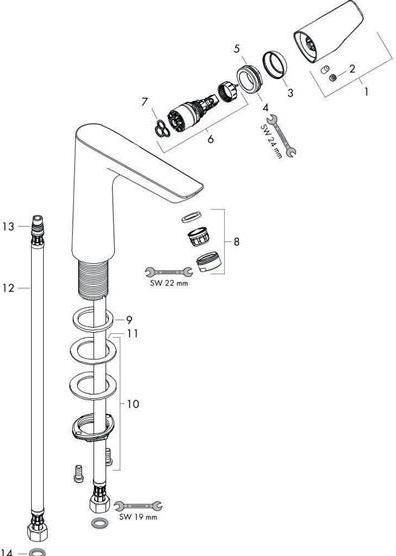Produktbild hansgrohe Talis E Chrom