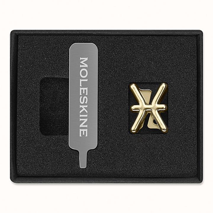 Produktbild Moleskine Pins Pisces Gold (Kein Einband)