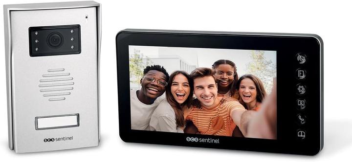SCS Sentinel Video-Intercom mit LCD-Scherm, Nachtsicht, Tür- und Toröffner, einfache Installation (Kabelgebunden)