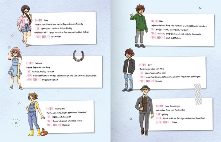 Actual product image Abenteuer vom Rosenhof. Der Funkenfels (German, Victoriasarina, 2022)