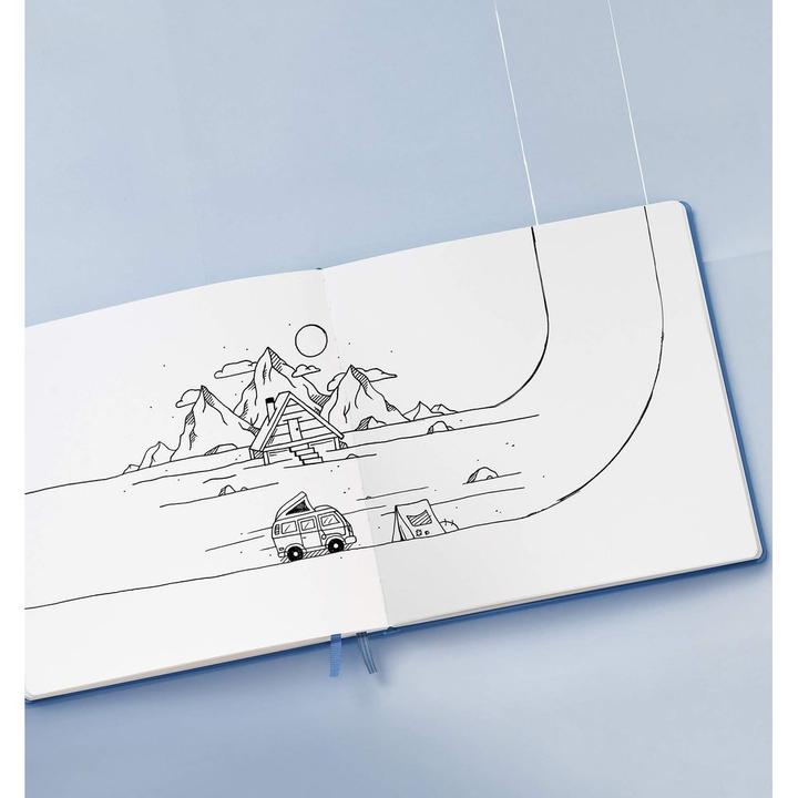 Produktbild Leuchtturm1917 Malbuch Master A4 + Zitrone (A4+, Blanko, Harter Einband)