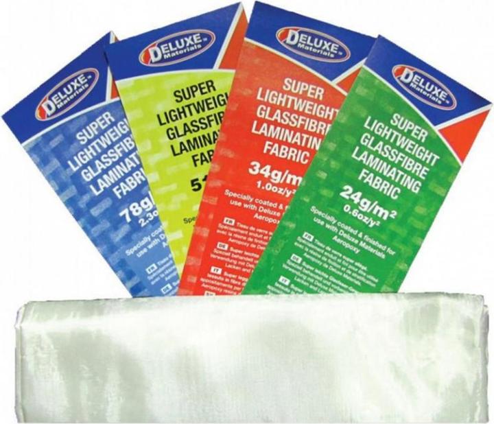Deluxe Materials Tissu en fibre de verre 51g - 1m2