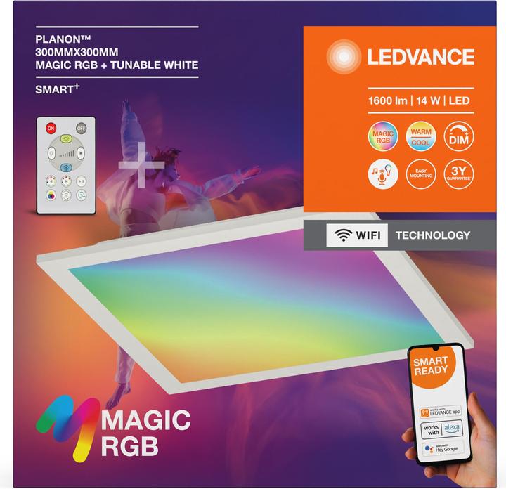 Produktbild Ledvance Smart+ Wifi Panel Magic RGB (1100 lm)