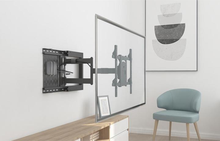 Image du produit Multibrackets Support mural 37" - 70", noir, métal, max.45kg (Mur, 45 kg, 37" - 70")