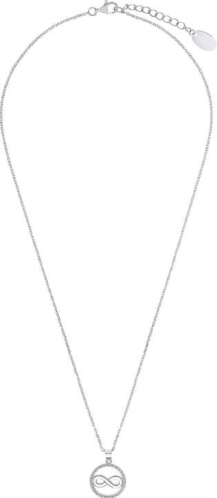 Image du produit S.Oliver Collier pour femme, argent 925 sterling zirconium Infinity (Argent 925, 42 cm)