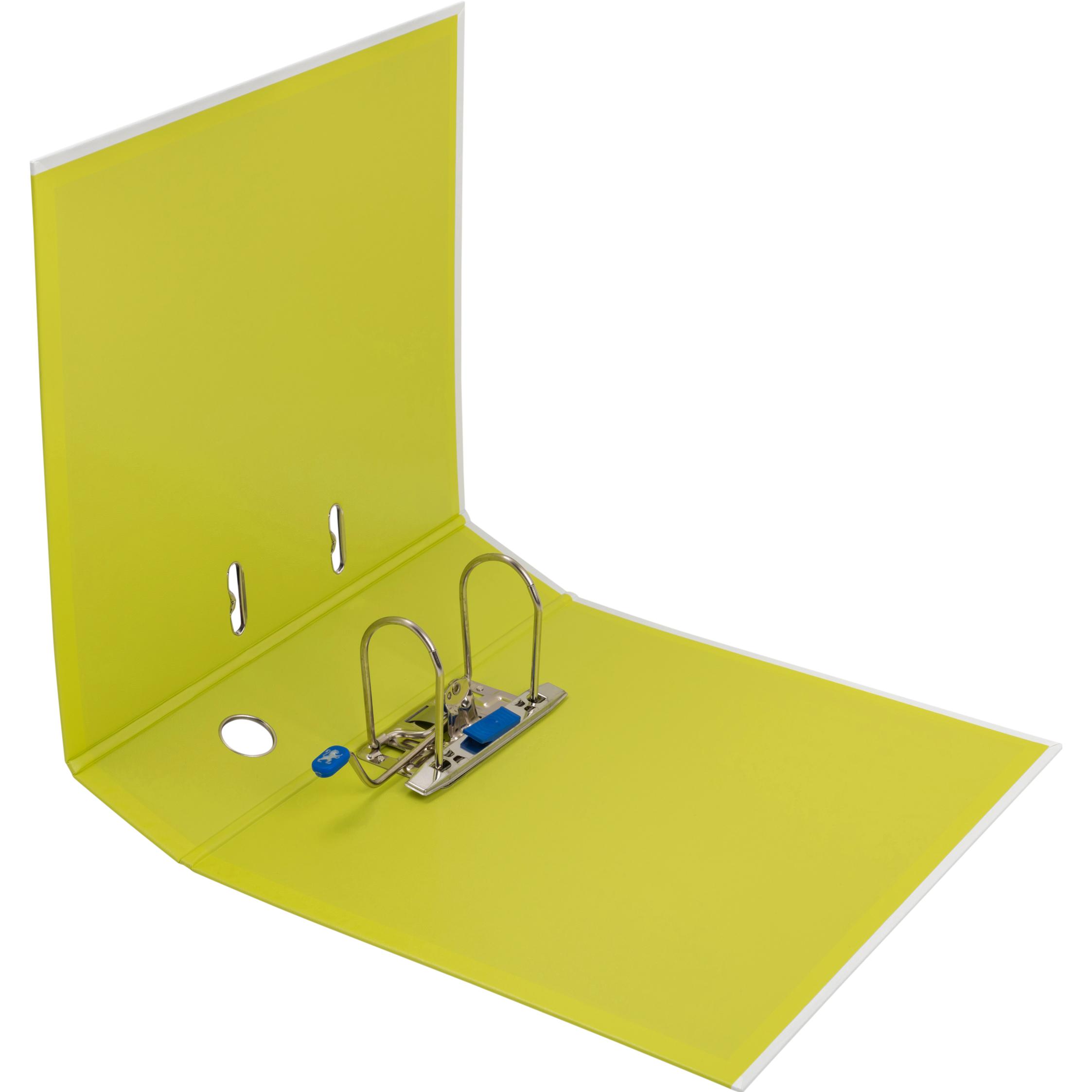 Thumbnail - Elba, Ordner, Ordner myColour, Rückenbreite: 80 mm, weiss-hellgrün DIN A4, Einband aussen (A4, 80 mm, 1 x)