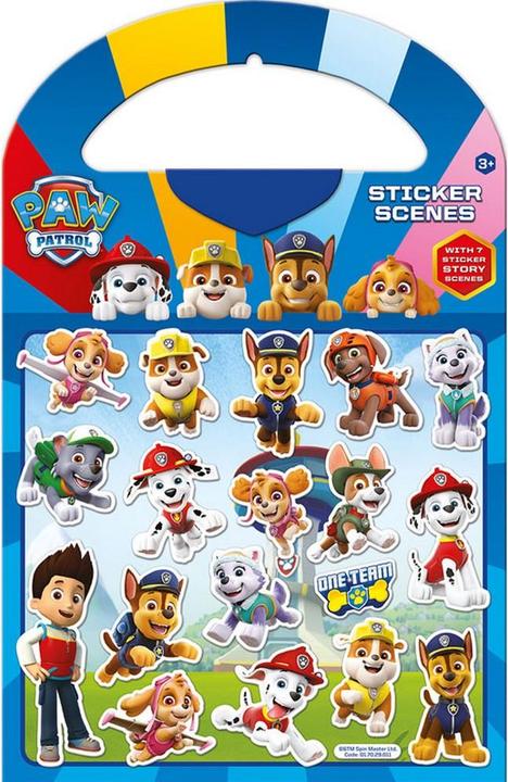 Produktbild Paw Patrol Aufkleber 50erPack Papier