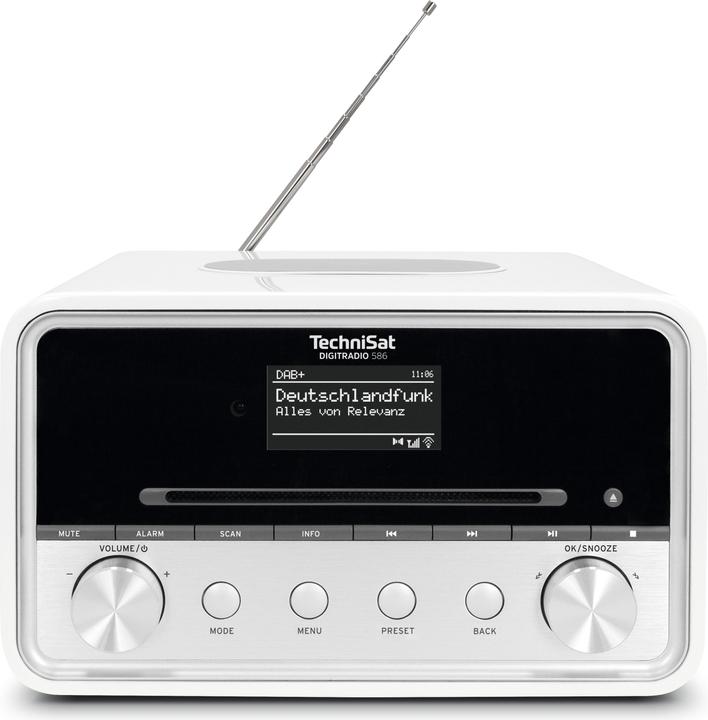 Productafbeelding TechniSat DigitRadio 586 (DAB+, FM, Internet radio, VHF, Bluetooth, WiFi)
