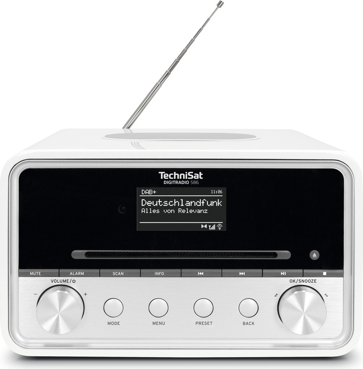 Produktbild TechniSat DigitRadio 586 (DAB+, FM, Internetradio, UKW, Bluetooth, WLAN)