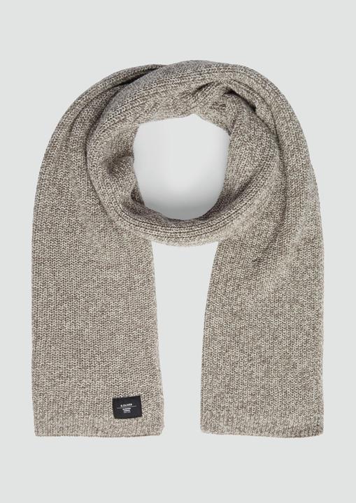 S.Oliver Tuch Baumwollschal aus Mouliné