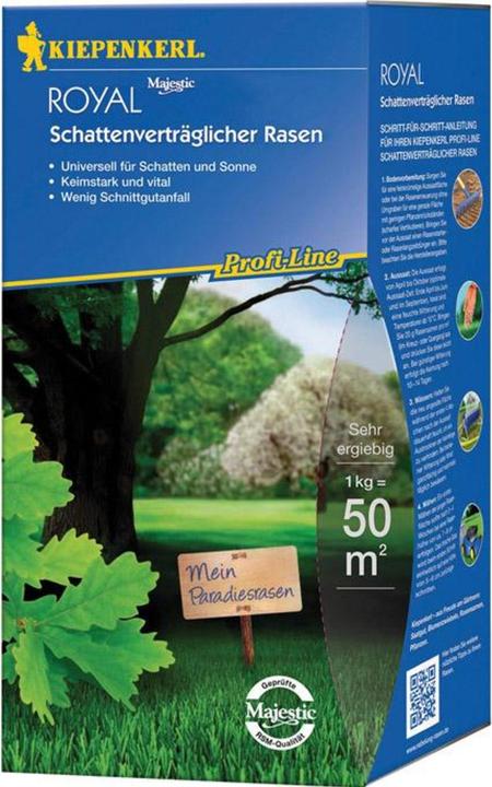 Kiepenkerl Lawn seed shade tolerant lawn 1 kg 50 m (Lawn reseed)