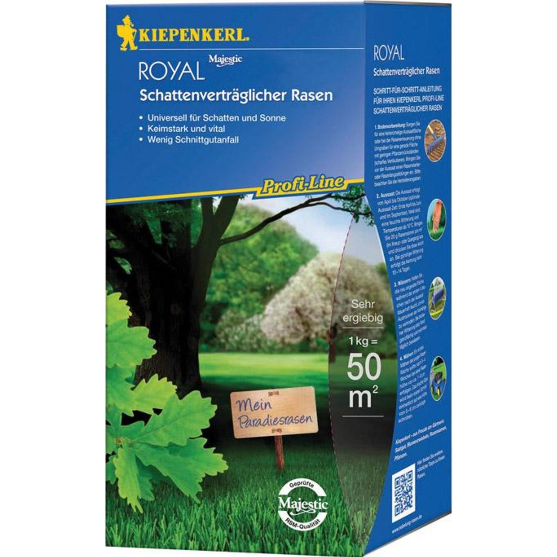 Kiepenkerl Rasensamen Schattenvertrglicher Rasen 1 kg 50 m (Rasensamen) (660403)