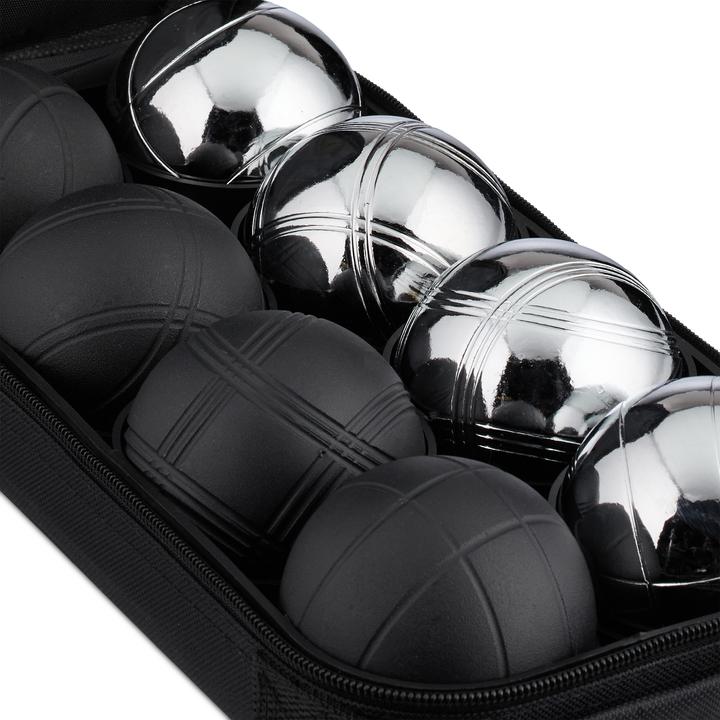 Immagine prodotto Relaxdays Palle da boule (8 x, 72 mm)