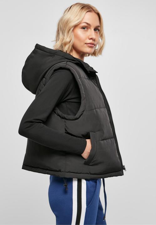 Actual product image Urban Classics Ladies Recycled Twill Puffer Vest - 19399 (S, L)