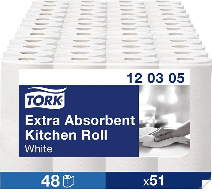 Produktbild Tork Küchenrolle Extra saugfähig 12 x 4 Rollen (48 x)