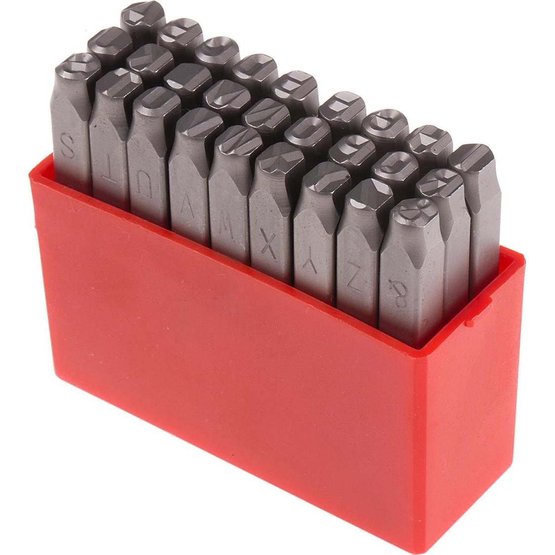 Rs Pro, Stanzwerkzeug, Letter steel stamp 27PCS 6.0mm
