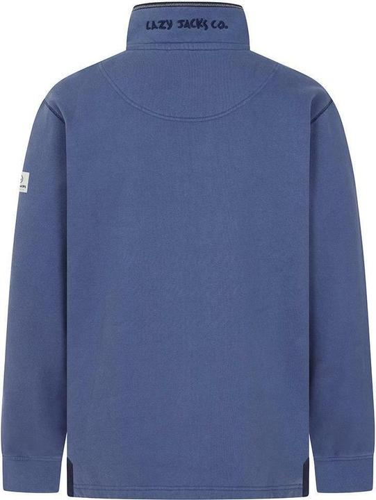 Actual product image Lazy Jacks Mens Quarter Zip Sweatshirt (S)