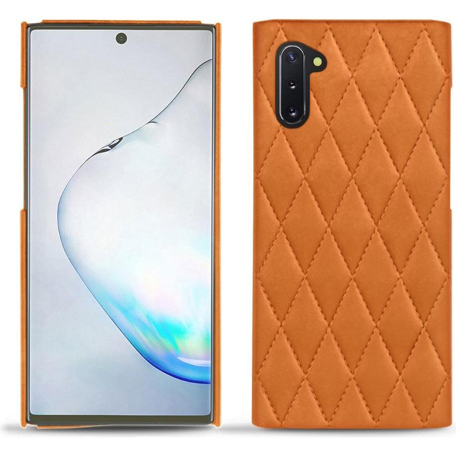 Noreve Lederschutzhülle (Samsung Galaxy Note 10), Smartphone Hülle, Orange