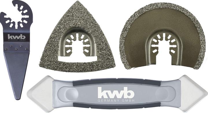 Produktbild Einhell Einh Multi-Tool-Set Fliesen 4tlg. 49708750