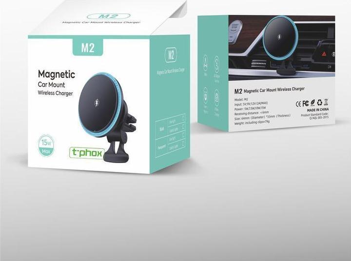 Produktbild T-Phox Selbsttragender iMAG Magnetisch Kabellos Transparent