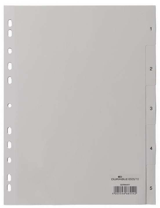 Actual product image Durable Register A4 1-5