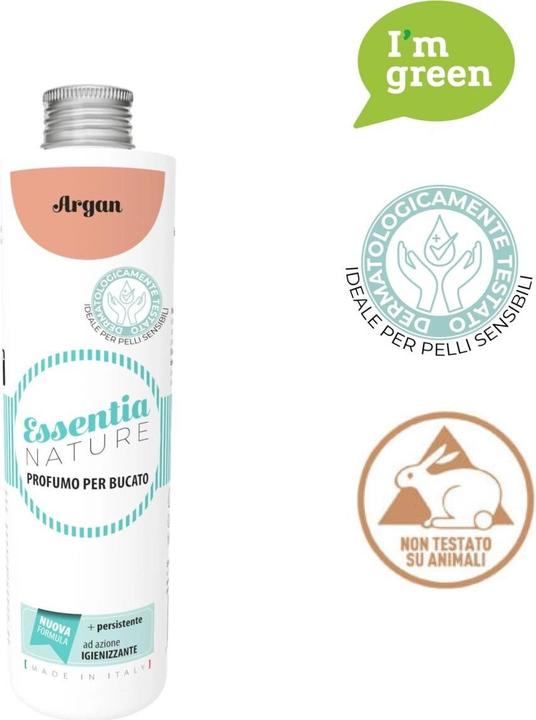 Immagine prodotto Essentia Wäscheparfüm mit Argan (25 Cicli di lavaggio, Detergente liquido)