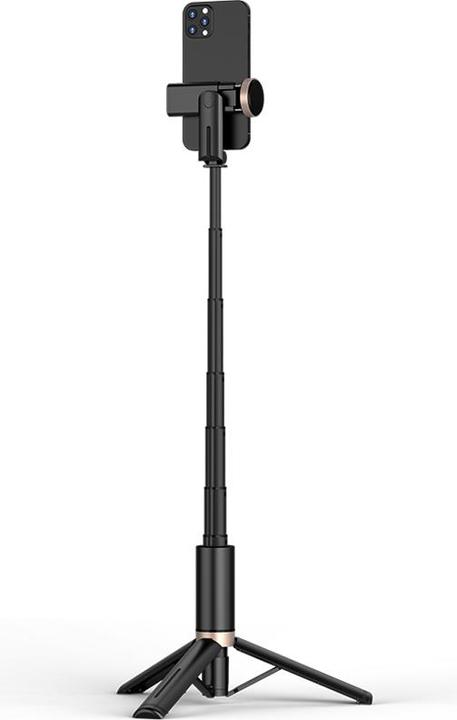 Produktbild xO Selfie-Stick Bluetooth-Stativ SS14 schwarz 72cm