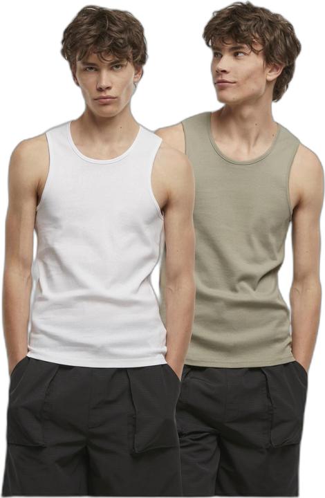 Produktbild Urban Classics Ribbed Undershirt 2-Pack - 195343 (M)