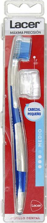 Produktbild Lacer Zahnbürste Für Erwachsene Máxima Precisión Medio 1 Stück (Mittel, 1 x)