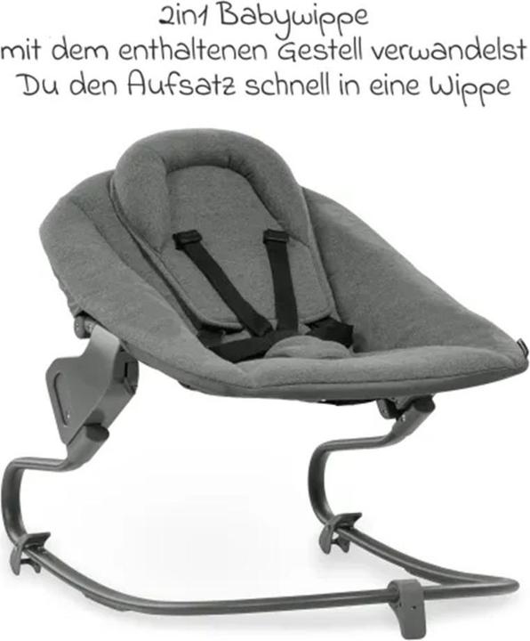 Image du produit Hauck Chaises hautes Alpha Move Nature 5-pièces Newborn Set - Chaise haute + 2in1 (Chaise haute)
