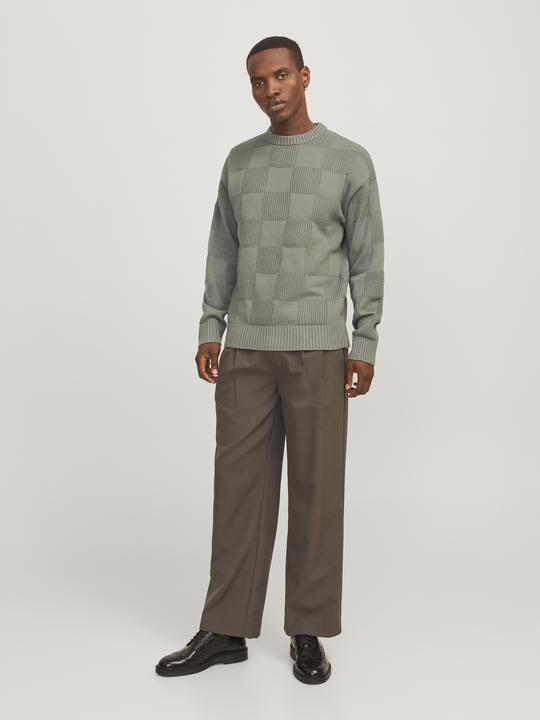 Actual product image Jack & Jones Checked knitted jumper Knitted jumper (XS)