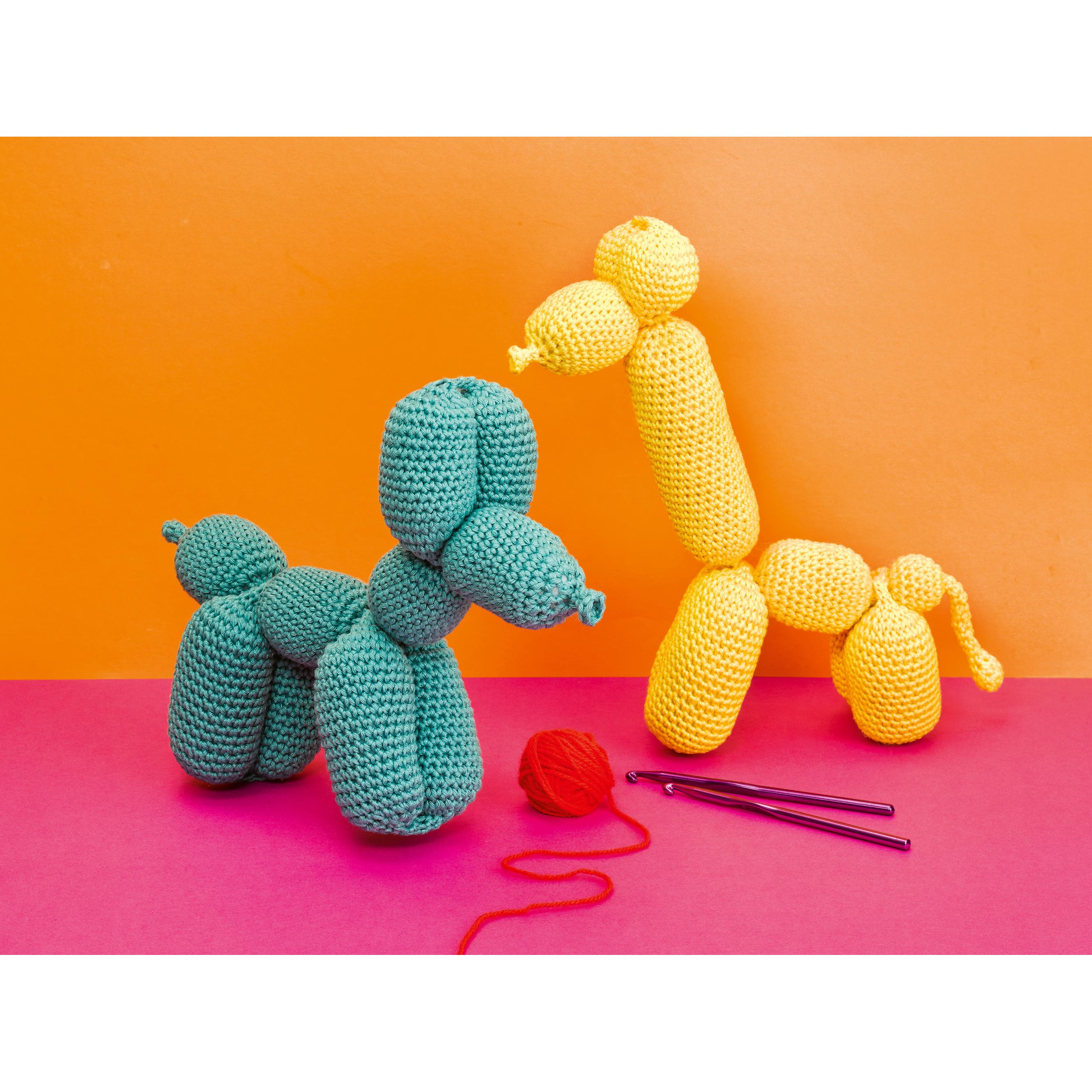 Thumbnail - Luftballontiere häkeln (kreativ.kompakt), Ratgeber von Jennifer Stiller