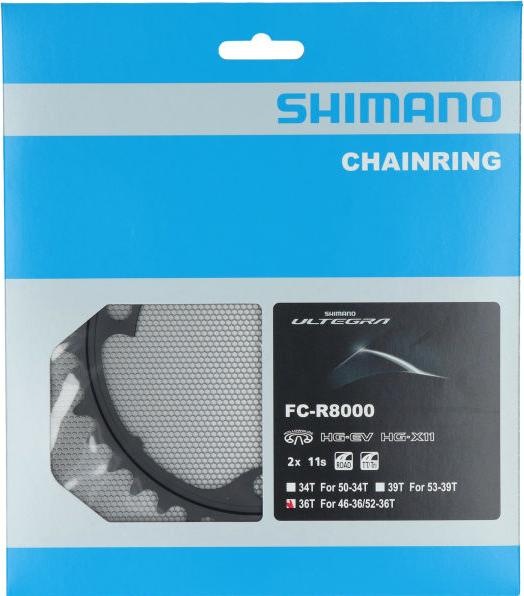 Produktbild Shimano Ultegra FC-R8000 Kettenblatt 11-fach MT (36)