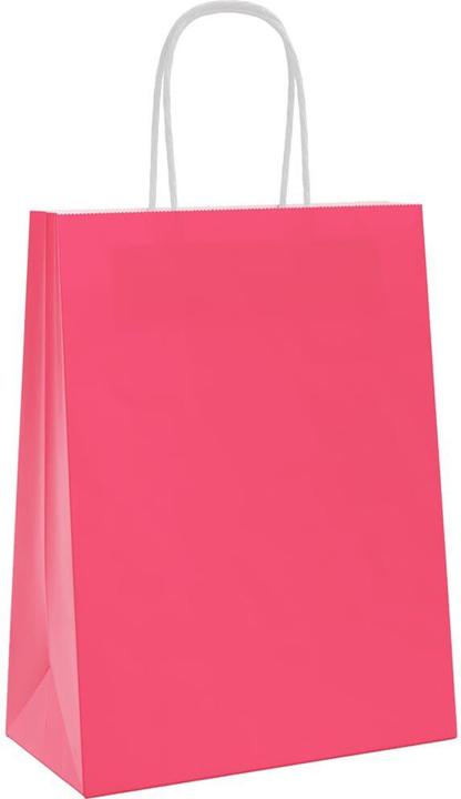 Image du produit VidaXL Sacs en papier kraft 50 pcs. avec anse Rose 22x11x28 cm Sac en papier (Coffret cadeau, 50 x)