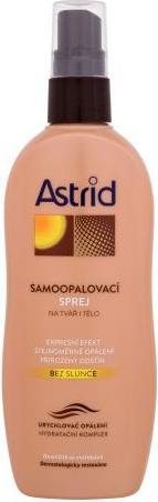 Astrid Self Tanning Spray On Face And Body 150 Ml (Selbstbräunungsspray, 150 ml)