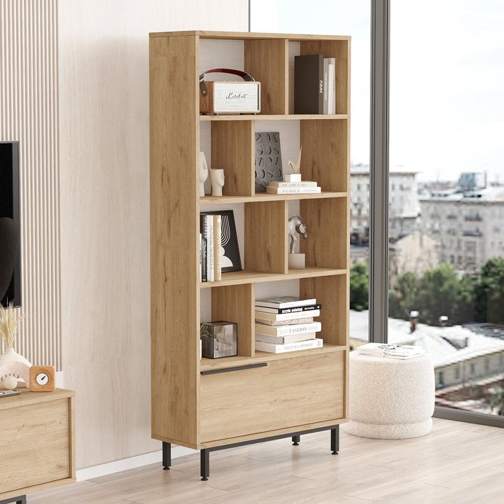 Immagine prodotto Skye Decor Bookshelf (83.90 x 29.50 x 175.60 cm)