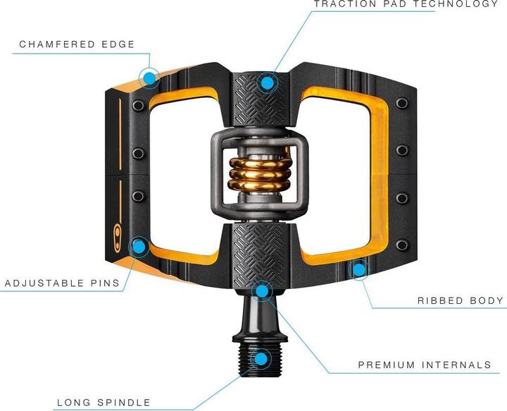 Actual product image Crankbrothers Mallet DH 11 pedal