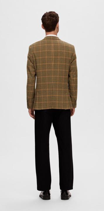 Actual product image Selected Plaid Single Breasted Blazer (48)
